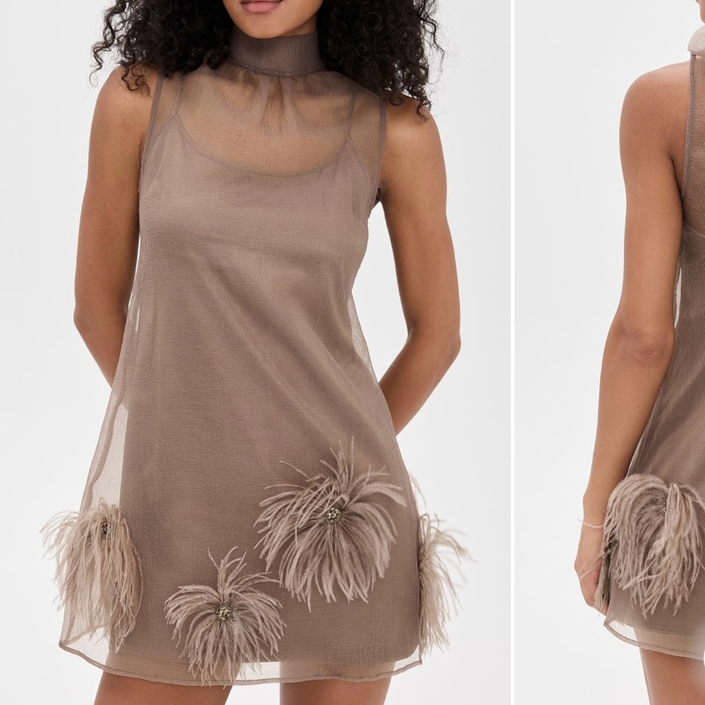 STAUD Albee Mini Dress